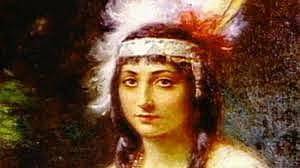 Pocahontas is captured by colonists