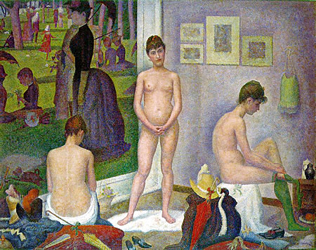 Les Poseuses (Seurat)