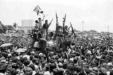 Comienzo era sandinista en Nicaragua