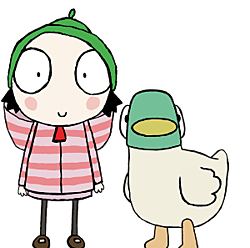 Sarah and Duck