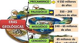 Timeline: Eras geológicas
