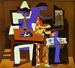 Picasso - Los tres músicos.