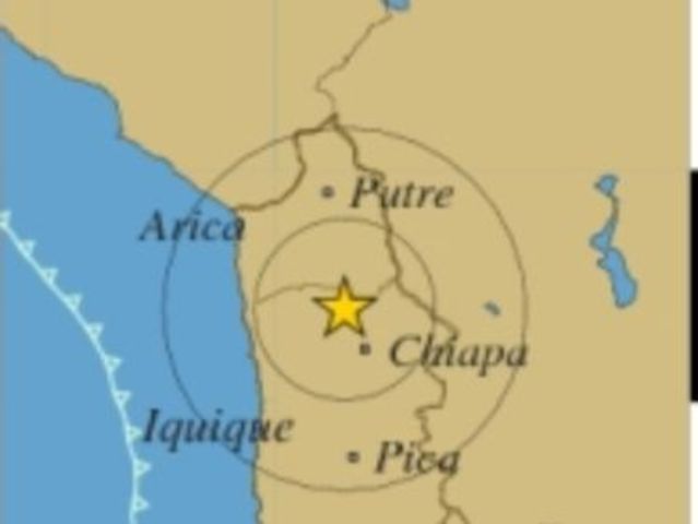 Arica, Perú. 9,0 grados.