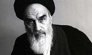Ayatollah Khomeini .