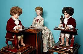 Les 3 automates de Jacques Droz.