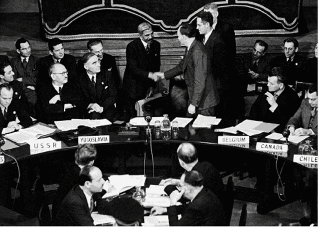 The first meeting of the United Nations is held in London.