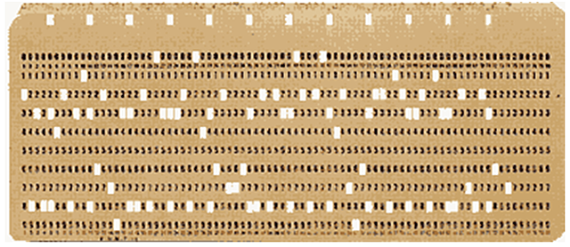 Tarjetas Perforadoras