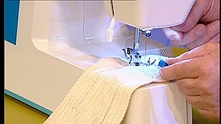 Vaig començar a cosir