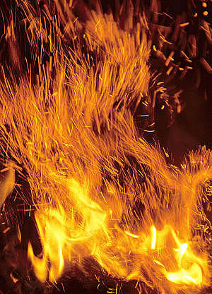 Petit incendi a casa dels avis