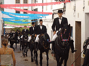 vaig a les festes de ferreries per primera vegada