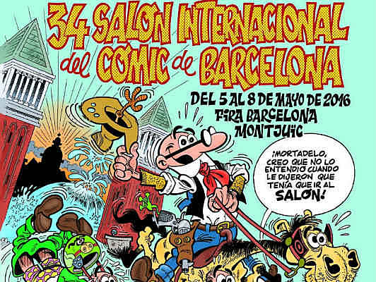 Vaig al saló del còmic