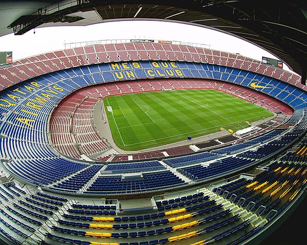 Primer cop que vaig al camp del Barça