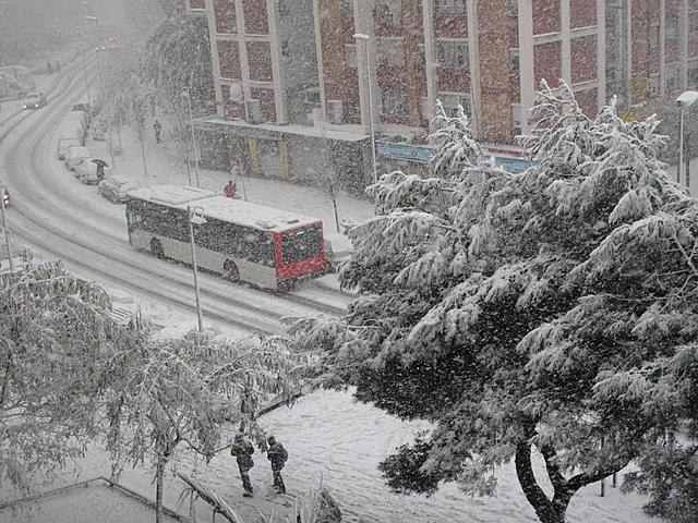 Nevada Històrica a Barcelona