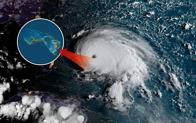 L'huracà Dorian a les bahames (climàtic)