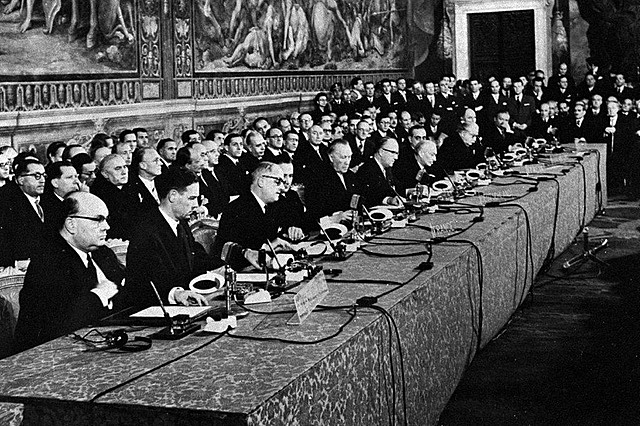 The treaty of Rome: the CEE was born