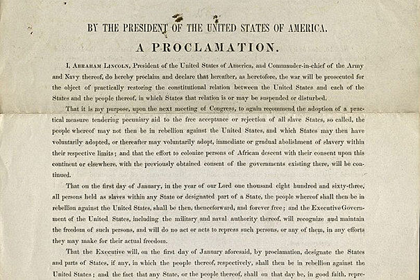 Emancipation Proclamation