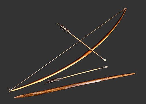 The First Use of Bow and Arrow by Humans