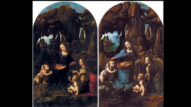 La Virgen de las Rocas