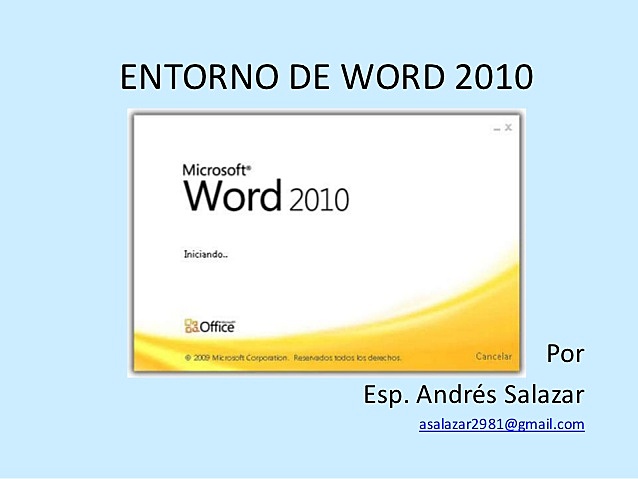 Word 2010