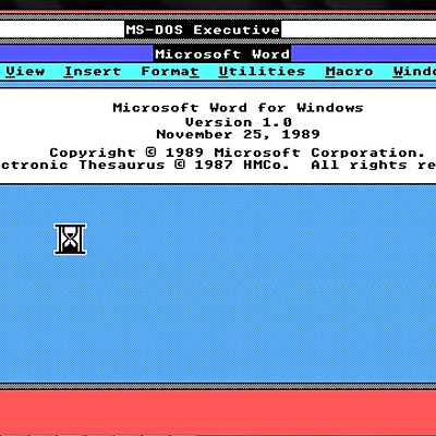 Timeline: evolucion de word