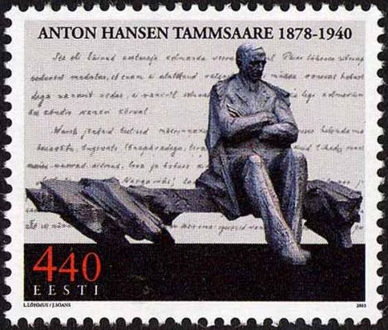 A.H.Tammsaare pildiga mark