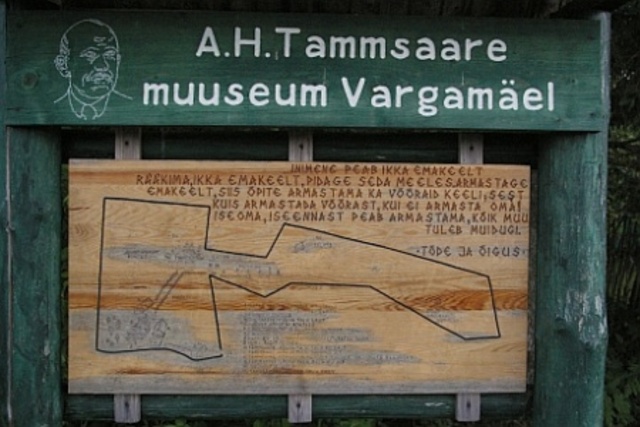 Moodustati Sihtasutus A.H.Tammsaare Muuseum Vargamäel
