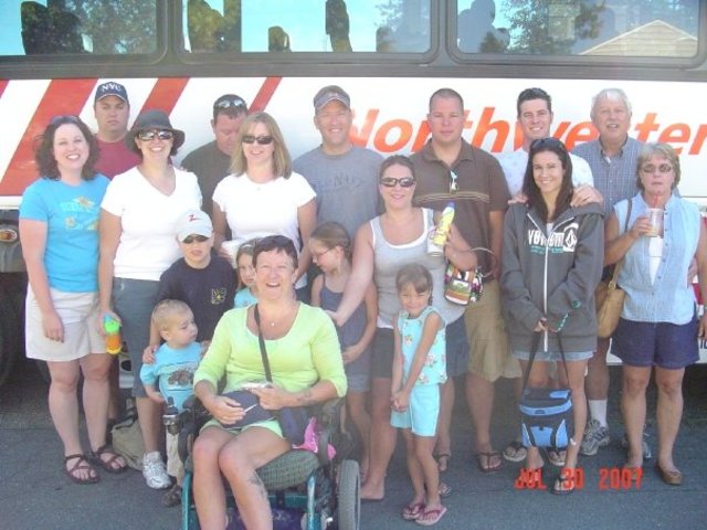 annual Silverwood bus trip