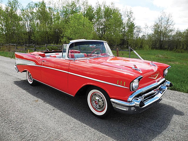 Transport - 1957 Chevrolet Bel Air convertible