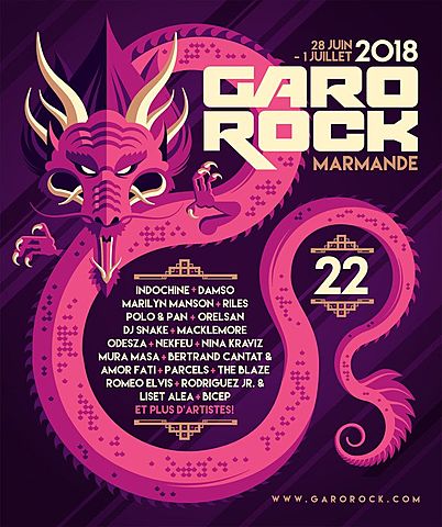 Affiche Garorock
