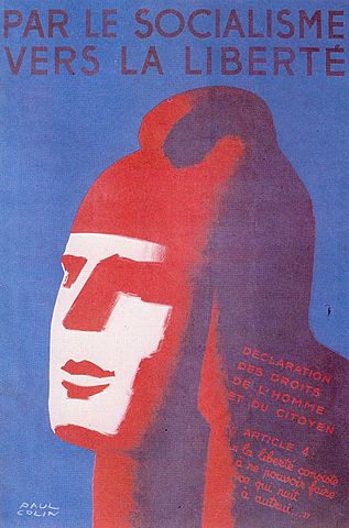 "Par le socialisme, vers la Liberté", Paul Colin