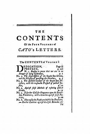 Cato's Letter