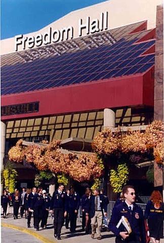 The National FFA Convention is held in Louisville, Ky.