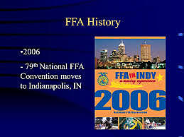 The 79th National FFA Convention is held in Indianapolis for the first time