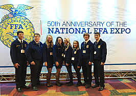 2006- The 79th National FFA Convention is held in Indianapolis for the first time