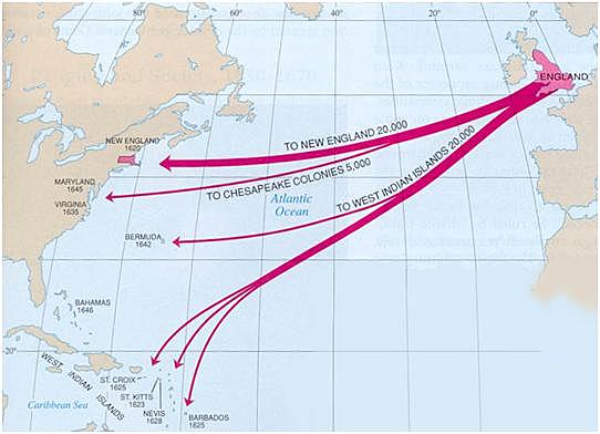 The Great Puritan MIgration