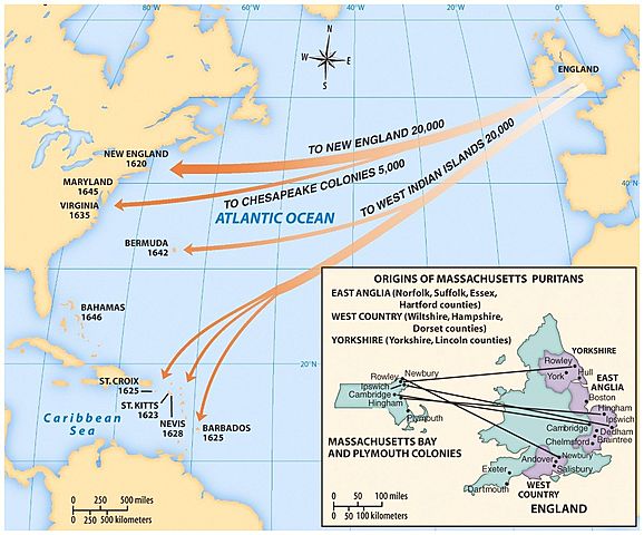The Great Puritan Migration