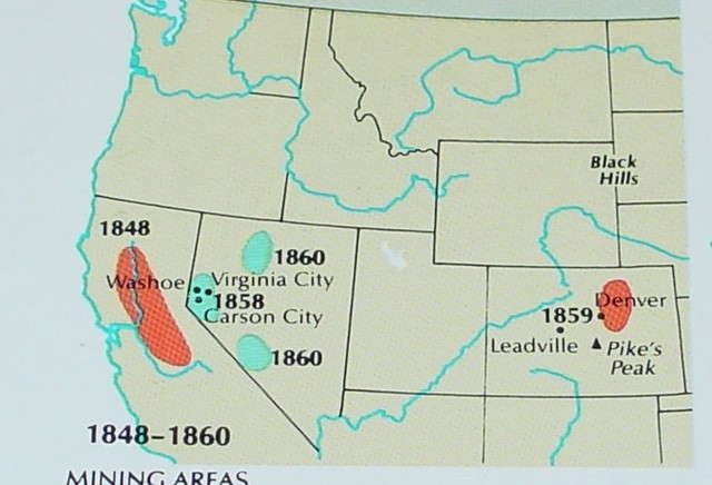 Comstock Lode -Silver in Nevada!