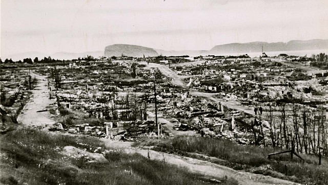 Brenningen av nord-Norge