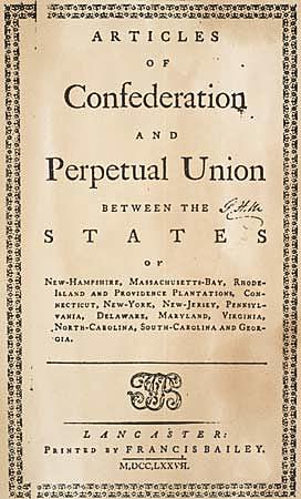 Articles of Confederation ratified