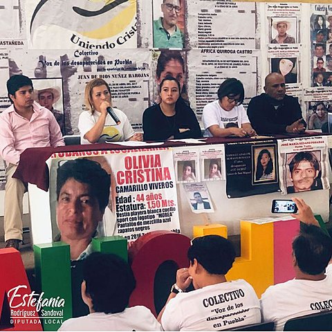 Realización del Primer Foro de Desaparecidos en Puebla