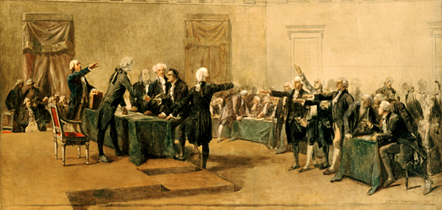 Continental Congress met for the first time