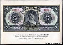 Inició de la circulación de los billetes emitidos por el Banco de México