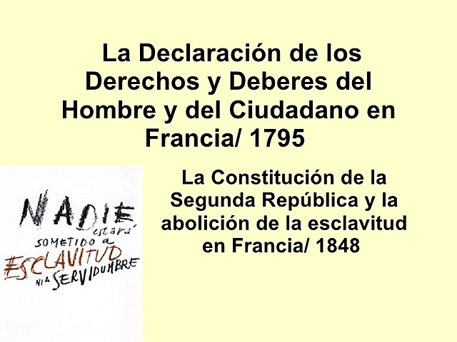 Declaración de derechos Francia