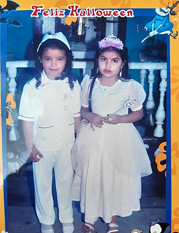 Fiesta de disfraces en el colegio