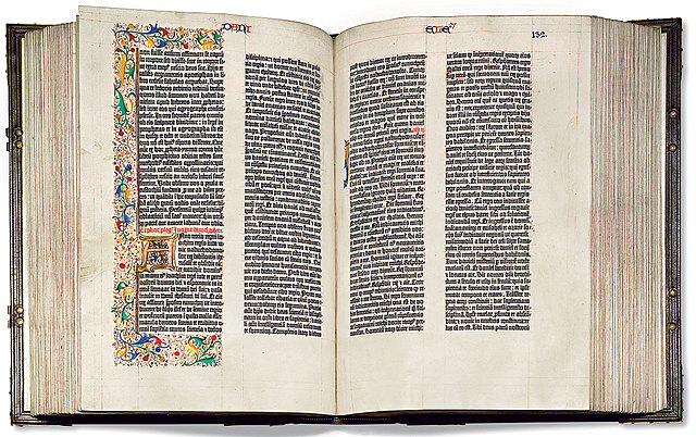 Gutenberg Bible is published