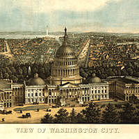 Washington becomes capital