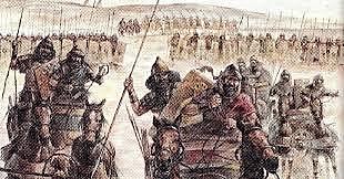 Near East begins to fall into a dark age.