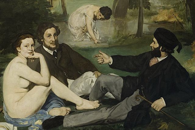 Almuerzo sobre la Hierba/ Le Déjeuner sur l'Herbe, por Eduard Manet/Édouard Manet