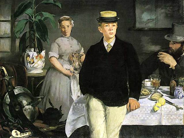 El Almuerzo por Eduard Manet/Édouard Manet