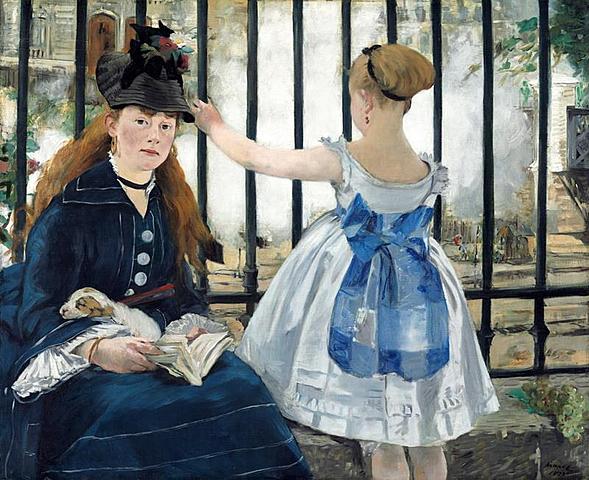 El Ferrocarril por Eduard Manet/Édouard Manet